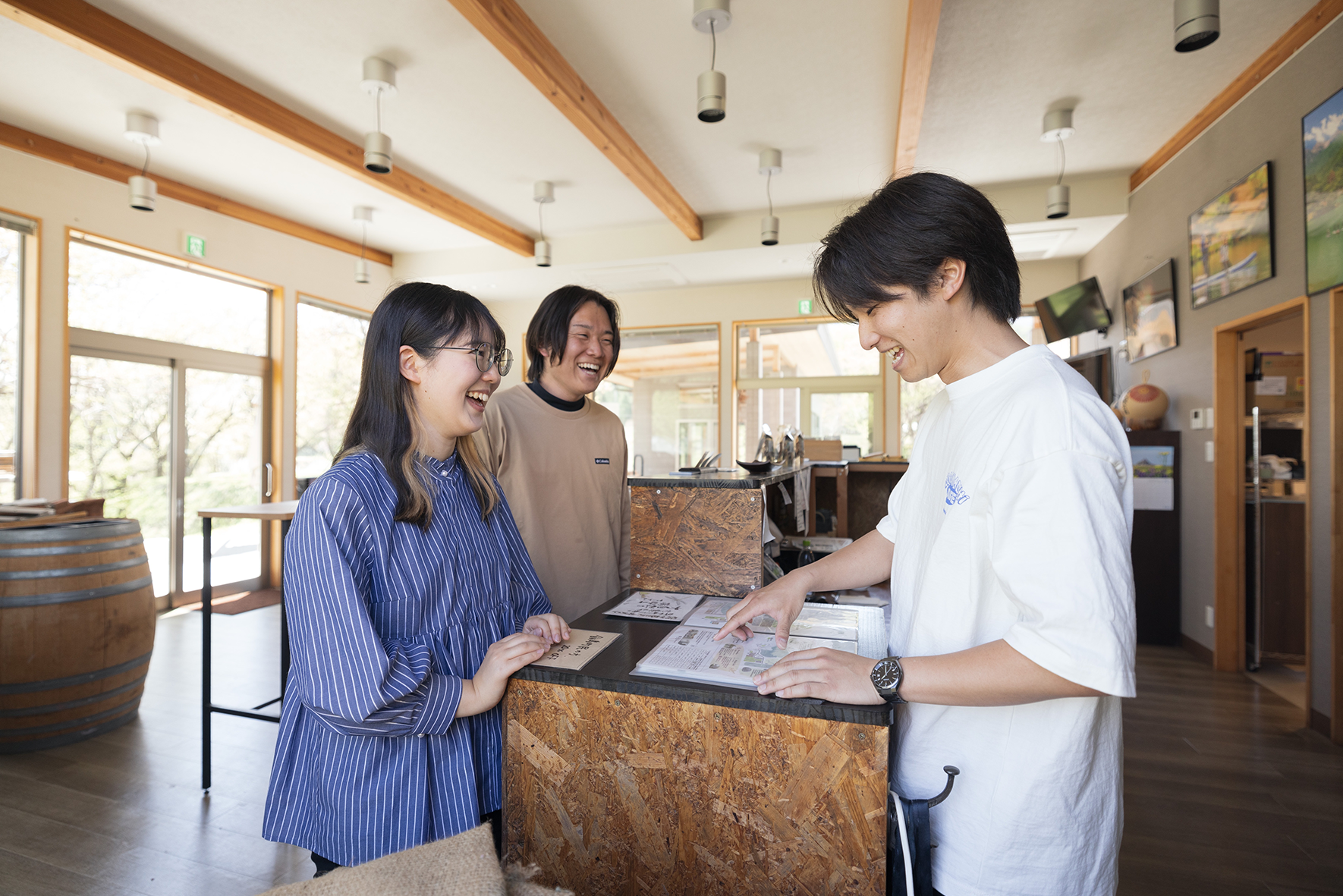 チェックイン