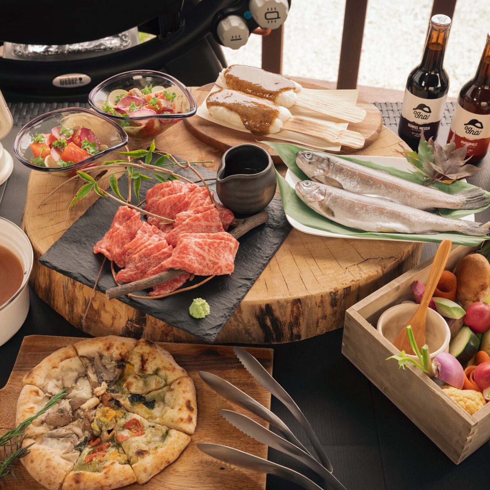 一流シェフ監修によるBBQディナー